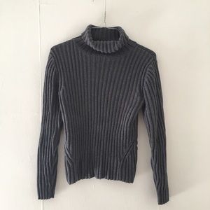 Liz Claiborne Grey/Gray Sweater
